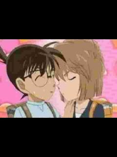 [x]コナン 灰原 キスする！？ - YouTube