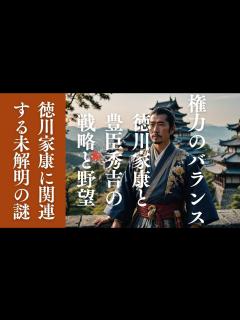 [x]権力のバランス：徳川家康と豊臣秀吉の戦略と野望 未解明！日本の歴史 - YouTube