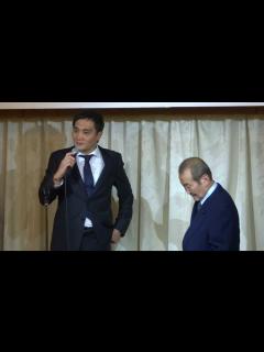 [x]元世界王者竹原慎二氏祝辞 沖ジム宮下会長古希祝いにて - YouTube