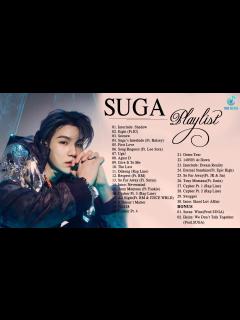 [x][防弾少年団] SUGAソロ＆コラボレーションソング2022年更新 💜 SUGA Solo & Collaboration Songs ...