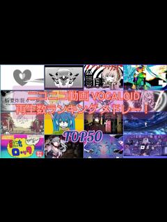[x]ニコニコ動画 VOCALOID 再生数ランキングメドレー TOP50 - YouTube
