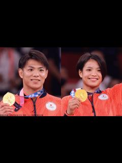 [x]阿部兄弟 史上初の同日金メダル 阿部一二三・阿部詩 柔道 東京五輪 - YouTube
