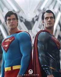 Esh-El | Supermen. Christopher Reeve meets Henry Cavill. Make sure ...